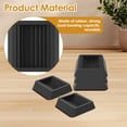 thumbnail image 1 of Dsseng 5Pcs Griddle Leveling Shim Kit Rubber Grill Leveling Shim Stackable Griddle Stand Wheel Leveling Shim Portable BBQ Grill Leveling Shim Griddle Accessories for Grill, 1 of 8