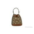 thumbnail image 3 of Coach Women's Coated Canvas Snowflake Logo Bucket Handbag, Khanki, 3 of 3