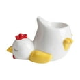 thumbnail image 2 of Clearance! Egg Cup Chicken/Ducks Egg Cup Funny Egg Cup Porcelain Comfortable Grip And Children Egg Cup For Family Friends, 2 of 8