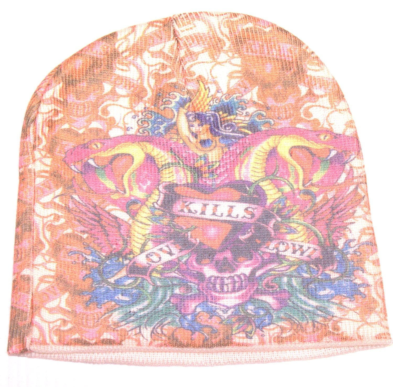 Beanie Skull Cap Kenny Hwang Tattoo Wear Blue Panther One Size Winter Hat 