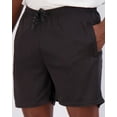 thumbnail image 3 of Real Essentials 4 Pack: Men's 5" Mesh Quick-Dry Running Shorts with Zipper Pockets & Drawstring (Available in Big & Tall), 3 of 6