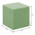 thumbnail image 4 of Floracraft 7.9" x 7.9" Green Ball Cube  FloraFōM - Floral Foam for DIY Decoration, Weddings, Birthdays, and Parties - Bulk 12 Pack, 4 of 6