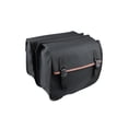 thumbnail image 1 of Advancent Bolsa trasera eléctrica Retro impermeable, equipaje de viaje de lona Universal, alforjas para motocicleta, bolsas laterales para Ciclismo Negro, 1 of 6