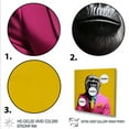 thumbnail image 3 of Designart "Gorilla in a Yellow Suit" Animals Framed Wall Art Decor - Modern Pink Gorilla Entryway Framed Wall Art Print, 3 of 6