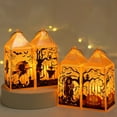 thumbnail image 6 of Halloween Light Up Centerpieces - Creepy LED Lanterns with Witch & Spider Designs - Scary Table Decor for Indoor/Outdoor Halloween Party Decorations, 6 of 8