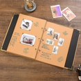 thumbnail image 3 of Photo Scrapbook Hand-Made Album for Storage Vintage Khaki Craft Paper, 3 of 5