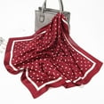 thumbnail image 4 of FADAACAI Silk Scarf Scarf Scarf 70x70cm Scarves Ribbon Kerchief Women Dot Polka Neck Scarf Satin Scarf Scarves for Women Lightweight Clearance！, 4 of 4