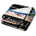 thumbnail image 4 of Custom Blankets Customized Use Your Child, Sister, Family Photo Text Collage Throws Blanket Personalized Bedding Blanket Home Decor, A Great Gift for Your Family, 40" x 60" Blankets, 4 of 5