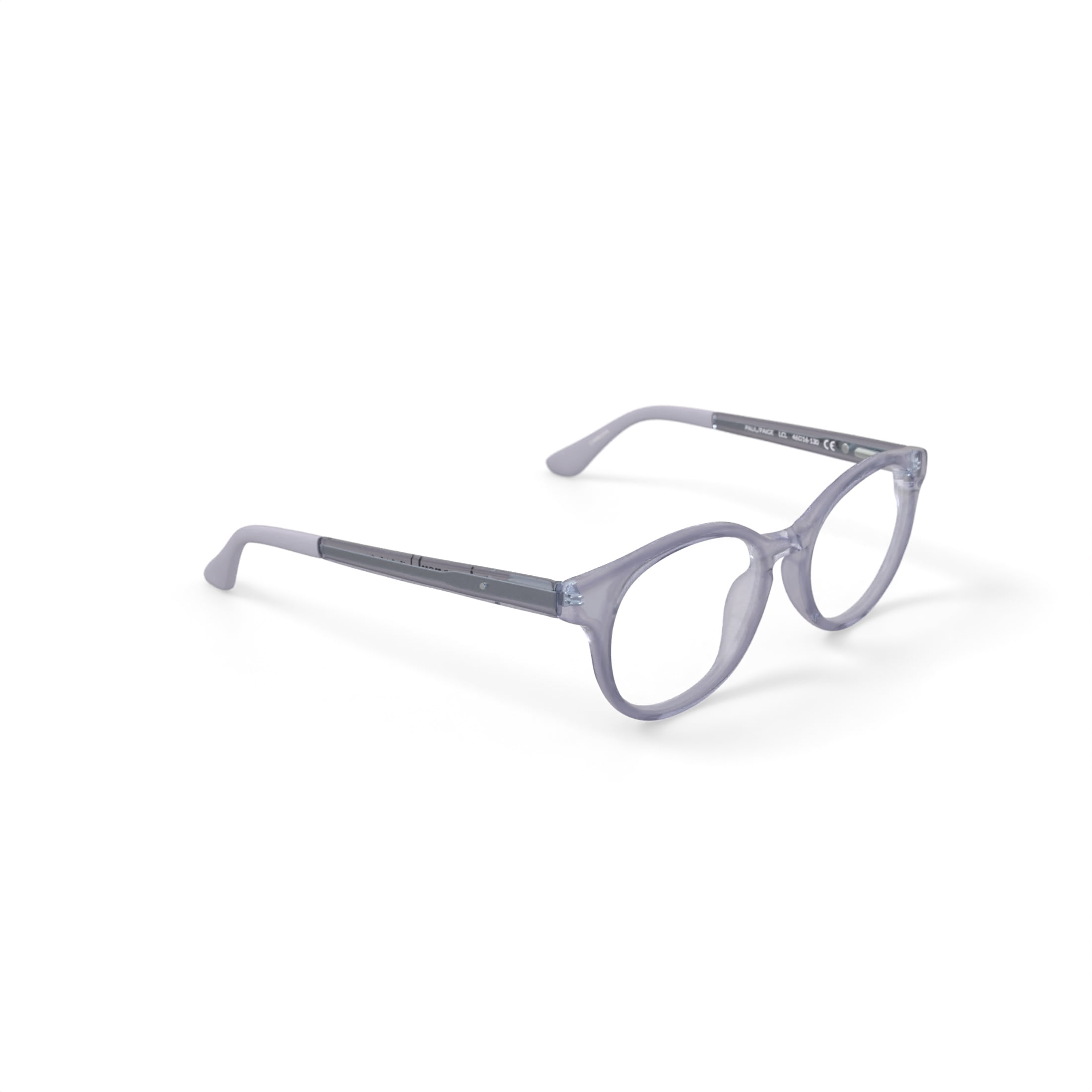 Jonas Paul Youth Paul/Paige Round Prescription Eyeglasses with Case, Clear