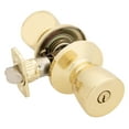 thumbnail image 6 of Brinks Mobile Home Keyed Entry Classic Bell Style Doorknob, Polished Brass Finish, 6 of 15