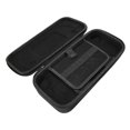 thumbnail image 2 of Handheld Console Carry Case Hard Shell Built in Storage Card Slot Stand Protective Travel Bag with Handle for Steam Deck Black, 2 of 5