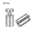 thumbnail image 3 of Uxcell Standoff Screws Stainless Steel with Accessories Silver 0.75" x 1.26" 16 Pack, 3 of 4