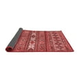 thumbnail image 2 of Ahgly Company Indoor Square Abstract Red Modern Area Rugs, 5' Square, 2 of 4