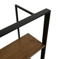 thumbnail image 5 of Kate and Laurel Kercheval Modern 3 Tier Wall Shelf, 15 x 32, Rustic Brown and Black, Farmhouse Bookshelf Wall Decor with Multiple Tiers for Storage and Display, 5 of 8