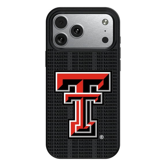 Texas Tech Red Raiders Primary Logo iPhone Magnetic Bump Case