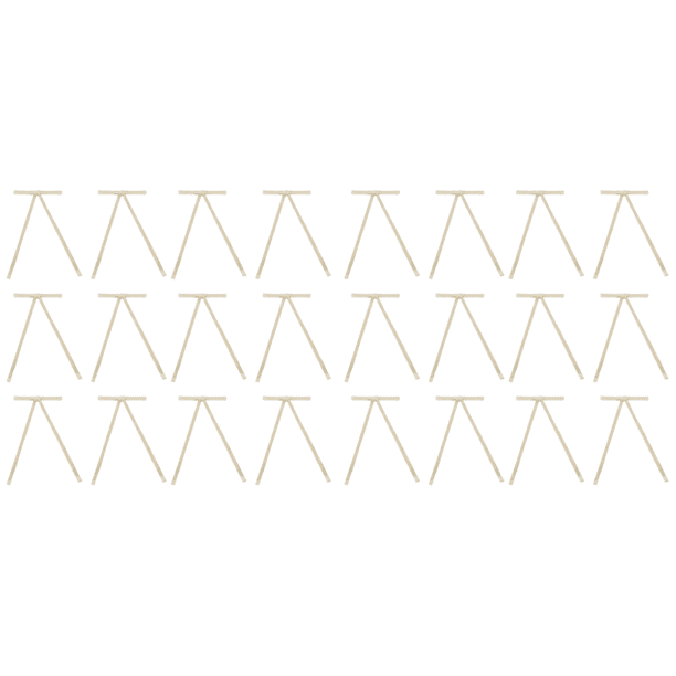 Lazos Navidad Terciopelo Cinta Vintage para (Beige) 12 Uds.