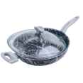 thumbnail image 1 of ARIMI Italian Diamond Marble Sauté Pan with Lid 28cm, 1 of 5