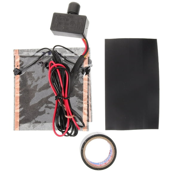 AURARMLET 1 Set Black Heated Motorcycle Grip for Winter Riding 4-20W Power