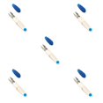 thumbnail image 1 of Matsuzay Tijeras de tela en forma de U Prácticas Tijeras multicolores de bricolaje Tijeras de hilo Azul Azul 5piezas, 1 of 6