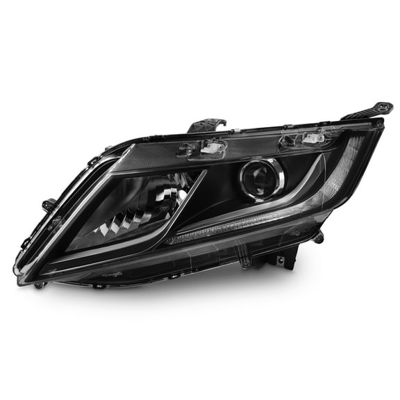 AKKON - Fit 2018-2020 Honda Odyssey Minivan 18-20 Halogen Type Projector Headlight [w/DRL] OE Style Black Driver Left Side