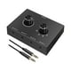 thumbnail image 4 of Conmutador de audio de 3,5 mm con cable de audio de 3,5 mm Liviano Salida Durable para PC, 4 of 9