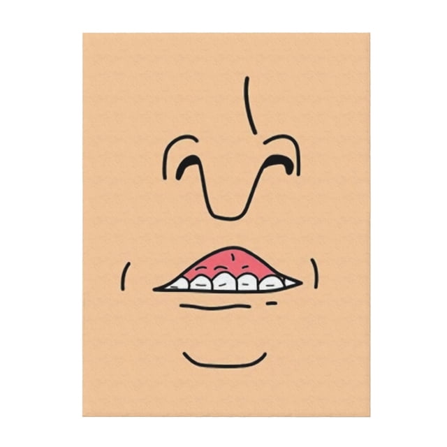 Manta Butt Head Smile, manta para sofá, aire acondicionado, manta para siesta, manta gruesa, manta para sofá cama, manta para sala de estar, 50 x 40 pulgadas