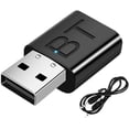 thumbnail image 1 of Transceptores de audio inalámbricos dos en uno adaptadores auriculares de televisión altavoces auxiliares compatibles con bluetooth 5.0, 1 of 7