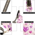 thumbnail image 5 of ALAZA Sparkling Hearts Shiny Sling Bag for Women Men Waterproof Crossbody Chest Bags, 5 of 7