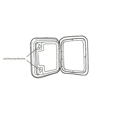 Thetford Marine 2680580 Cassette Access Door
