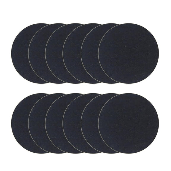 6.7 Inch Round Activated Charcoal Replacement Filters for Kitchen Countertop Compost Bin (12 Pack)
