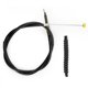 thumbnail image 1 of Cable de Clutch Embrague Kinlley Dm150 Negro, 1 of 3