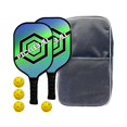 thumbnail image 4 of Raquetas de Pickleball Cola con 4 Pelotas de Pickleball Agarre Comfort Verde, 4 of 8