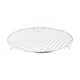 thumbnail image 4 of Grille de Barbecue Ronde 27cm en Acier Inoxydable avec Moustiquaire Charbon Électrique Gaz Extérieur, 4 of 9