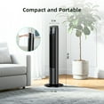 thumbnail image 5 of SZRSTH Tower Fan, 36" Oscillating Standing Floor Cooling Fans, 3 Speeds & Modes,9H Timer for Home Bedroom, 5 of 10