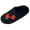 Black, variant on Teen Girls Women's Cotton Slippers Rose Embroidered Soft Sole Non Slip Indoor Fuzzy Slip On Shoes (Green, 8.5)