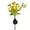Yellow, variant on Solar LED Flame Effect Garden Stake Light for Outdoor For Patio and Pathway, Plastic Construction for Use in Various Weather Conditions