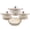 White, variant on CAANNASWEIS 7 Piece Cast Iron Cookware Set, Pre-Seasoned Heavy Duty Pots and Pans Collection for Home Kitchen, Induction Compatible