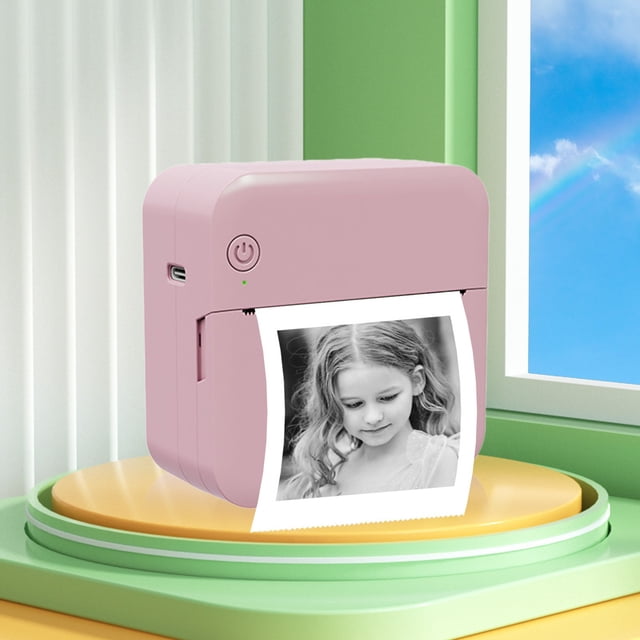 Enhance Your Student Pocket Learning Experience With This Portable Thermal Printers Bluetooth-enabled for Printing Notes Tags and Photos