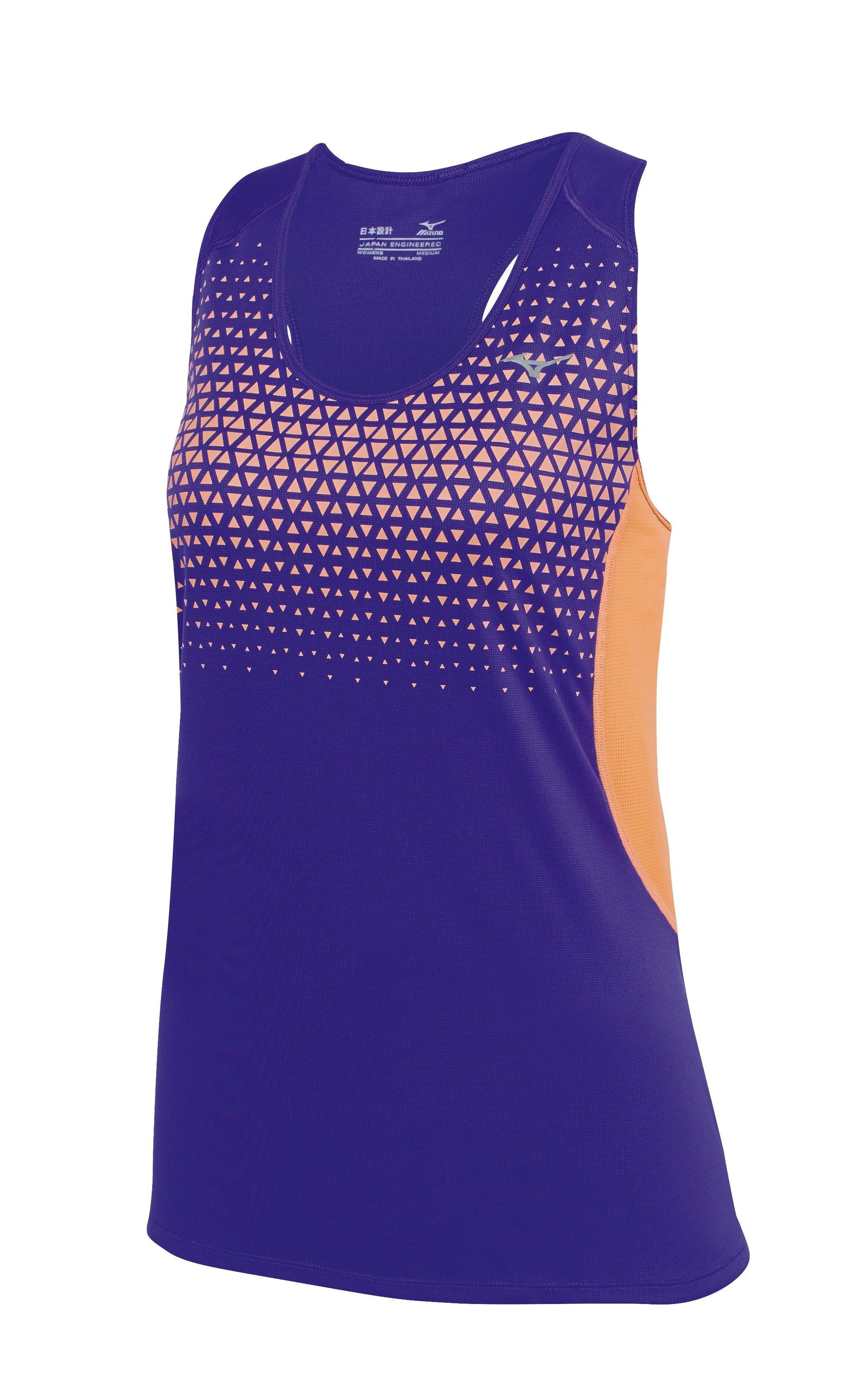 mizuno running tank tops
