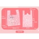 thumbnail image 3 of Matsuzay 50 Uds. De bolsas de plástico transparente con diseño de Sakura, bolsa de transporte colorida, bolsillo de almacenamiento seguro portátil Decoración del hogar 2 grandes 32*52 16cm 2 Matsuzay HA075275-06, 3 of 6