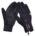 thumbnail image 1 of Winter Gloves For Men Waterproof Windproof Cold Gloves Snowboard Motorcycle Riding Driving Warm Touchscreen Zipper Glove, 1 of 4