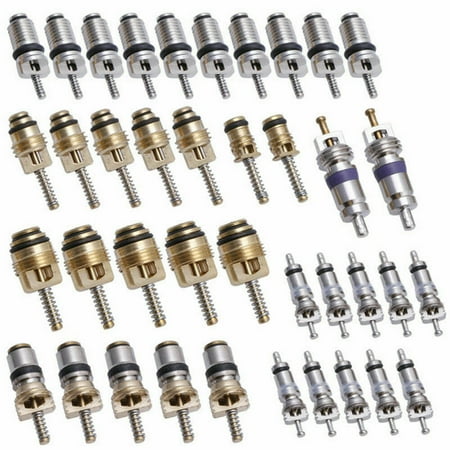 

2Z102pcs Car R12 & R134a A/C Air Conditioner Schrader Valve Core Remover Tool Kit