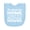 AE-Light Blue, variant on No Place Like Home Except for Mimi's & Pop Pop's House Newborn Bib