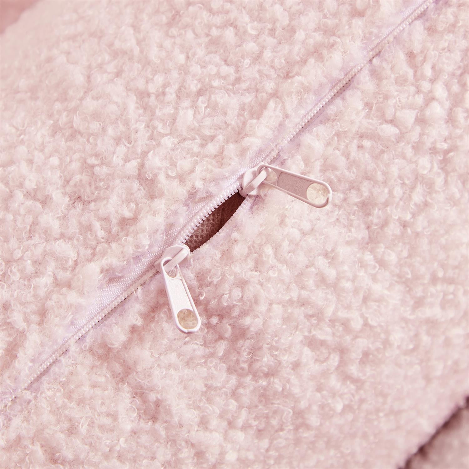 Demi Bonn 78" Cozy Sofa Couch, Foldable 3-in-1 Sleeper Bed, Multi-Functional Lazy Sofa for Living Room, Playroom, Comfortable Foam-Filled, Pink