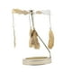 thumbnail image 1 of Candelabro giratorio Macarena Portavelas giratorio de aluminio 11 cm x 8 cm x 6,6 cm, 1 of 8