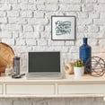 thumbnail image 3 of Stupell Industries Conquer From Within Inspirational Blue Word Design Framed Wall Art by Ester Kay, 3 of 3