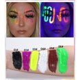 thumbnail image 4 of Kit profesional de pintura fluorescente de neón para cara/cuerpo, maquillaje para festivales, 6 uds., 4 of 9