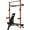 Orange- with Weight Bench, variant on RitFit 2.36'' x 2.36'' Folding Squat Rack for Home Gym, Wall Mounted Squat Power Rack with Attachments - Space Saving, Orange
