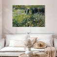 thumbnail image 2 of Elephant Stock Woman With A Parasol In A Garden Wall Art - Horizontal Canvas Wall Art - Living Room Wall Decor - Nature Canvas - Blue And Beige Decor By Pierre Auguste Renoir - 45" x 30", 2 of 8