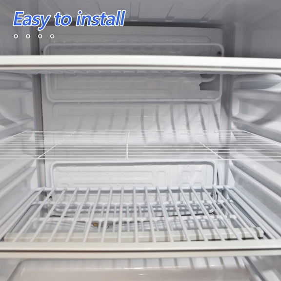 SEWCHICS Freezer Shelf Dividers White Iron Wire for Efficient Space Use and Organized Storage